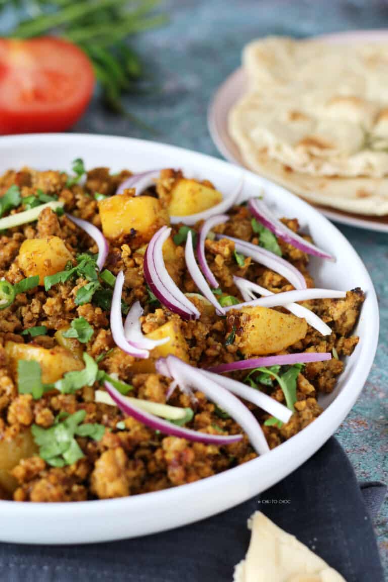 Aloo Keema Ground Beef And Potato Curry Chili To Choc