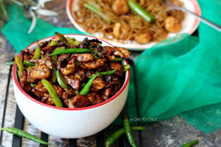 Chinese Chili Chicken Dry - Chili to Choc