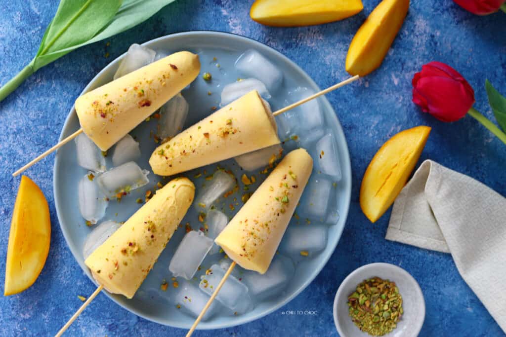 Instant Mango Kulfi - Chili to Choc