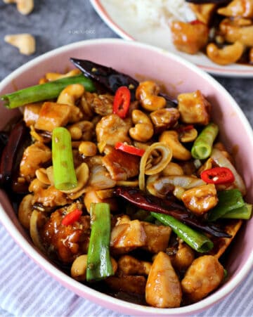 Thai Cashew Chicken - Chili to Choc