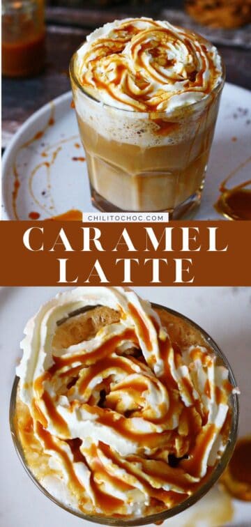 Homemade Caramel Latte - Chili to Choc